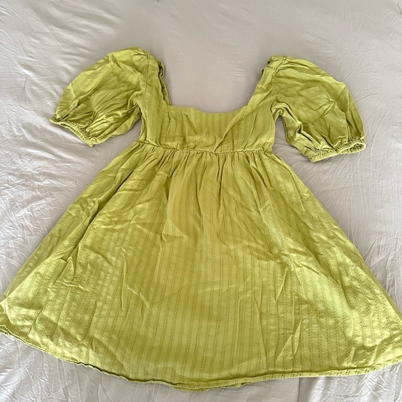 Show Me Your MuMu Lime Green Mini Dress - Picture 2 of 5